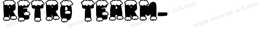 Retro Tearm字体转换
